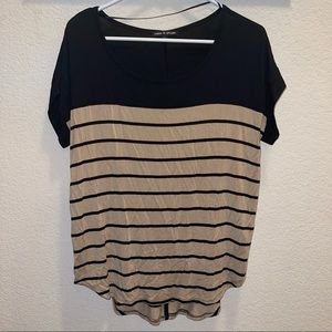 Short Sleeve Crew Neck Top